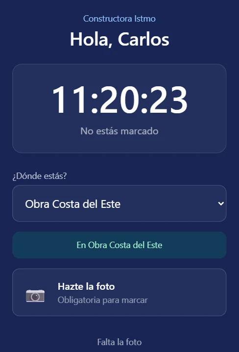 Marca en segundos, desde su propio enlace